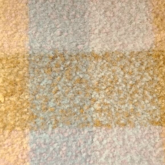 MADEWELL Brushed Blanket Scarf Frosted Sage Multi - Picture 5 of 10